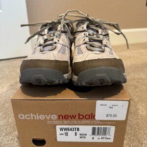 Women's tan New Balance WW643TB All Terrain hiking /walking shoes - Size 10B